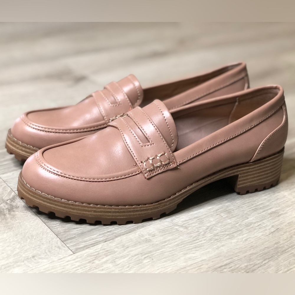 Time and Tru Women's Penny Loafer, Size: 9, Color: Old Rose